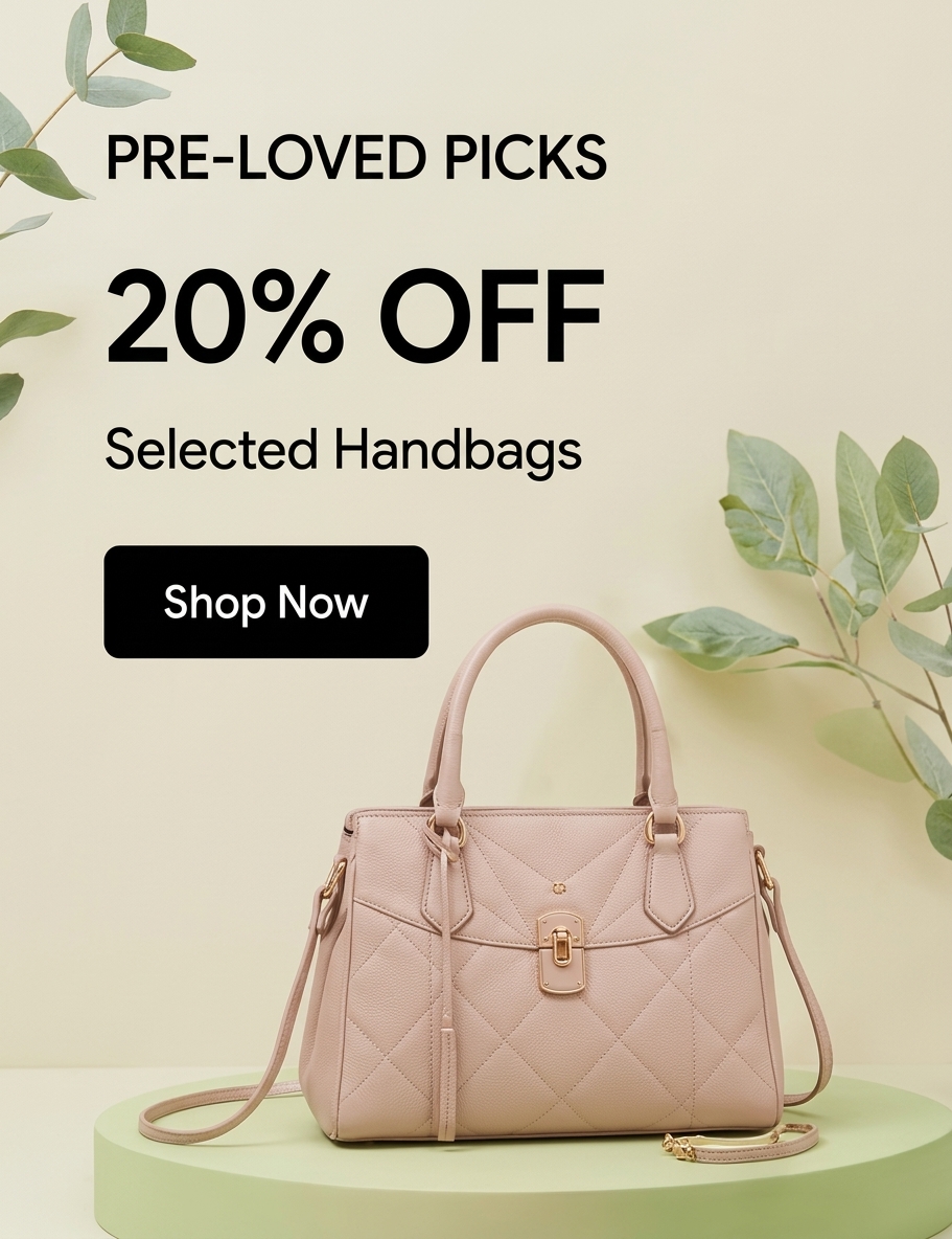 PRE-LOVED PICKS - 20% OFF